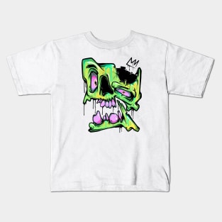 Graffiti Skull Kids T-Shirt